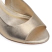 Anabela Couro Champagne - imagem 6