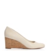 Anabela Couro Off White - imagem 2