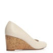Anabela Couro Off White - imagem 3