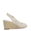 Anabela Couro Off White - imagem 4