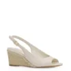 Anabela Couro Off White - imagem 1