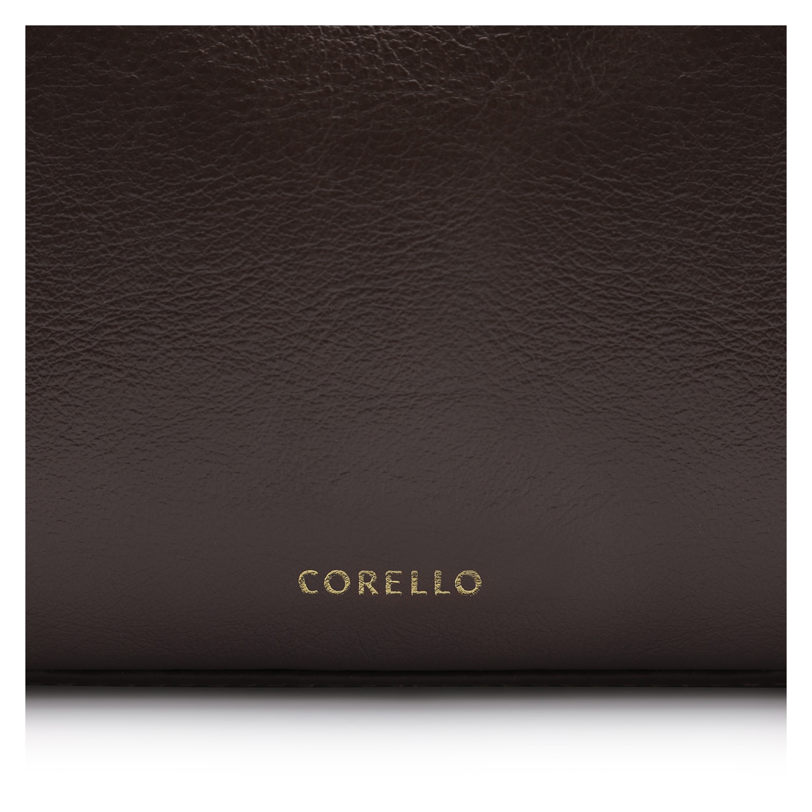 Bolsa Bucket Couro Marrom Escuro