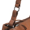 Bolsa Bucket Grande Couro Marrom Claro - imagem 5
