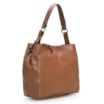 Bolsa Bucket Grande Couro Marrom Claro - imagem 2