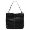 Bolsa Bucket Grande Couro Preto - imagem 1