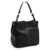 Bolsa Bucket Grande Couro Preto - imagem 3