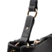 Bolsa Bucket Grande Couro Preto - imagem 6