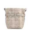 Bolsa Bucket Média Alt Python Aplicação Dourada - imagem 4