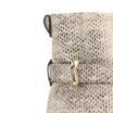 Bolsa Bucket Média Alt Python Aplicação Dourada - imagem 7