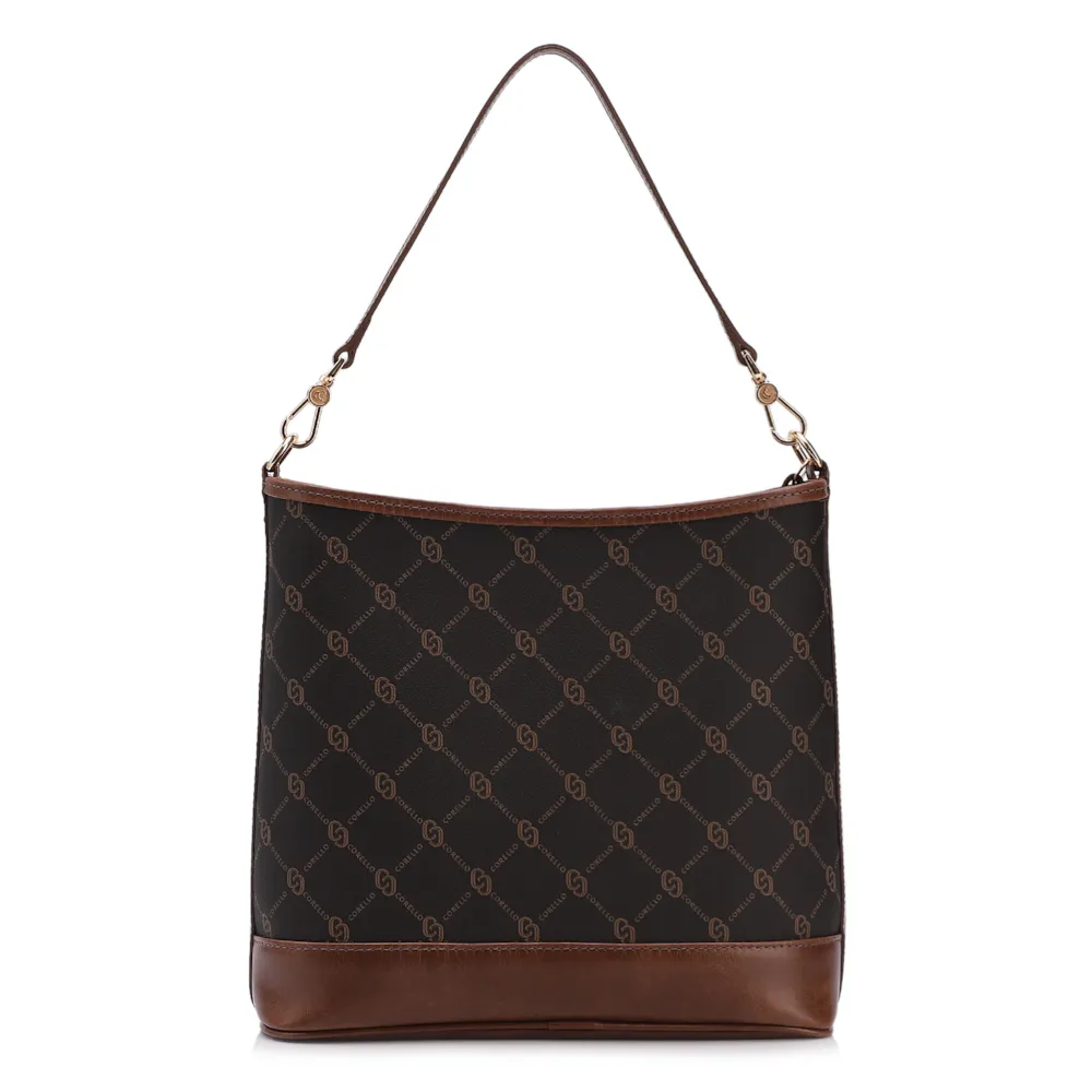 Bolsa Bucket Monograma Alt / Alça Couro Marrom - imagem 3