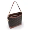 Bolsa Bucket Monograma Alt / Alça Couro Marrom - imagem 4
