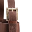 Bolsa Bucket Pequena Couro Antique Marrom Alça Fivela - imagem 6