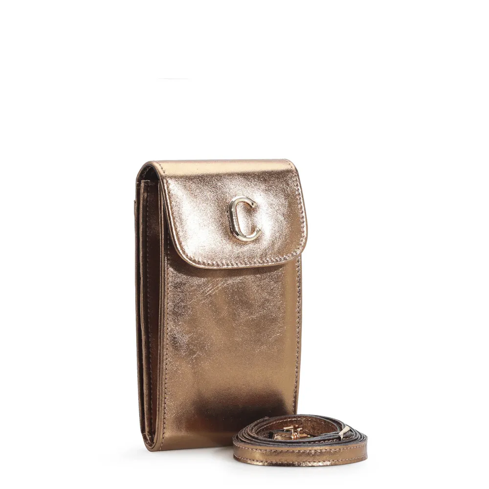Bolsa Couro Bronze - imagem 2