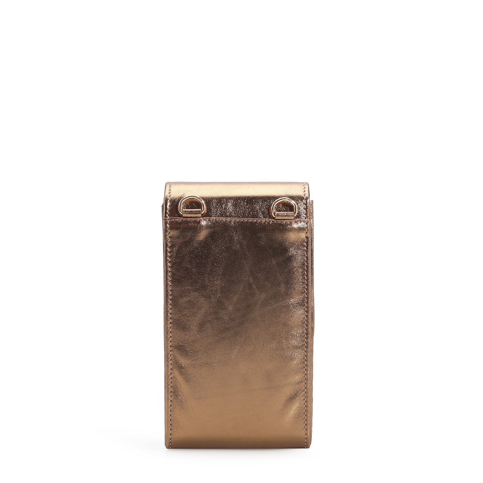 Bolsa Couro Bronze