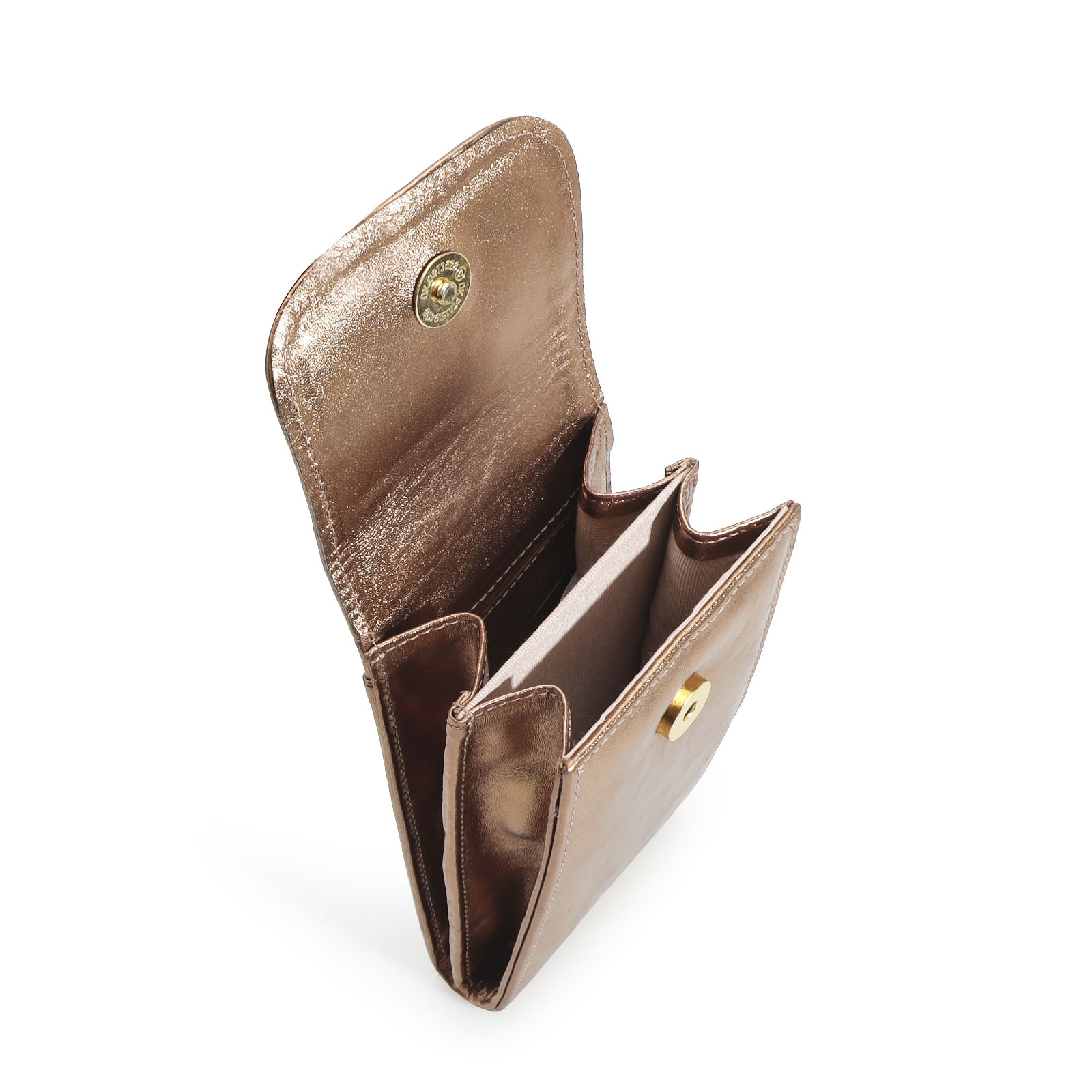Bolsa Couro Bronze
