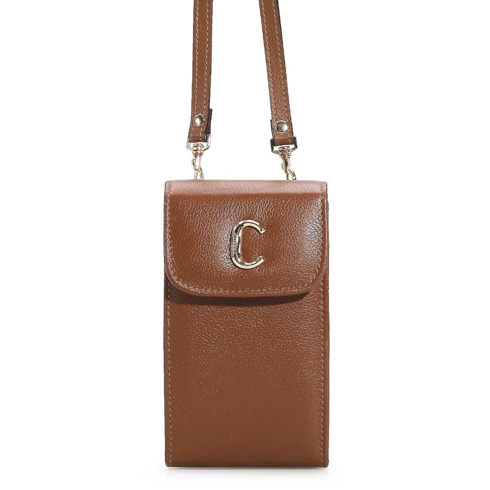 Bolsa Couro Caramelo - imagem 4