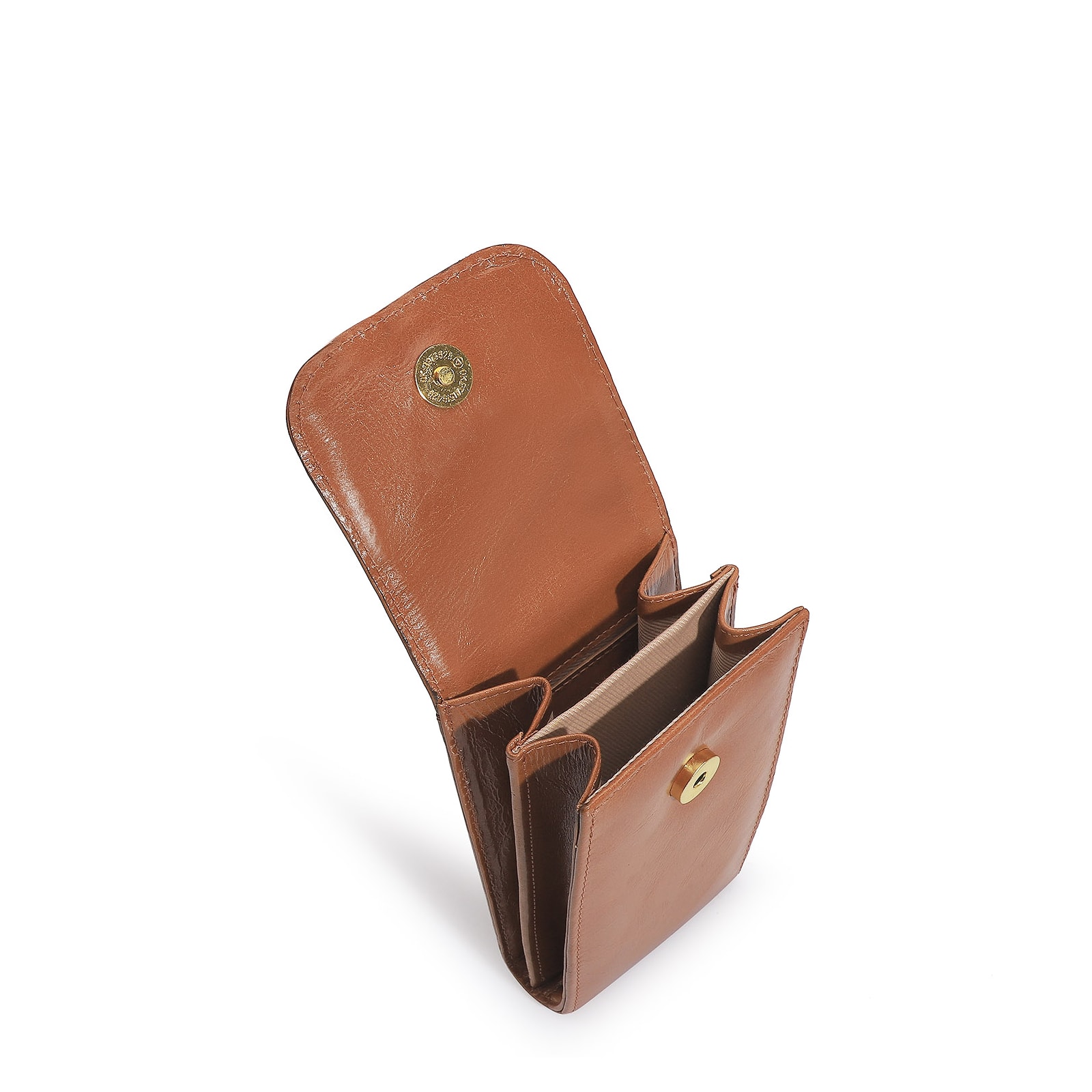 Bolsa Couro Caramelo