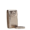 Bolsa Couro Dourado - imagem 2