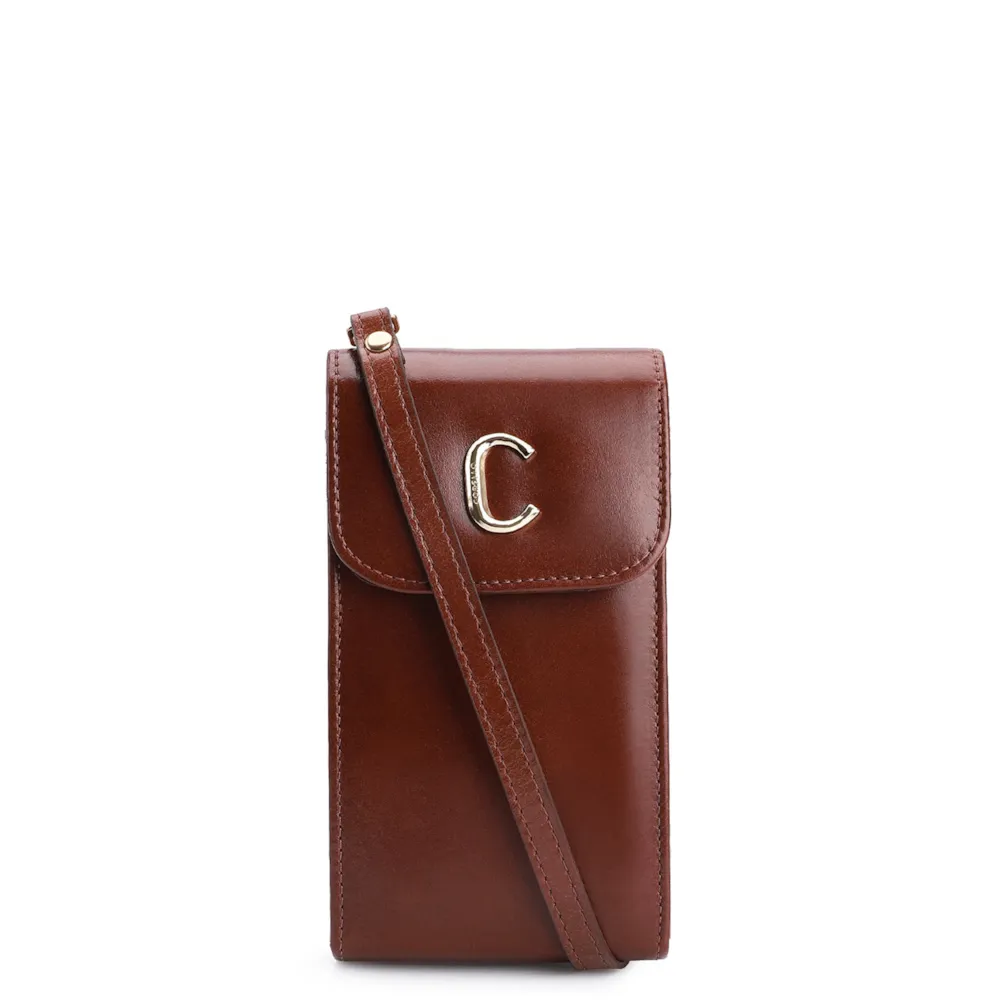 Bolsa Couro Marrom