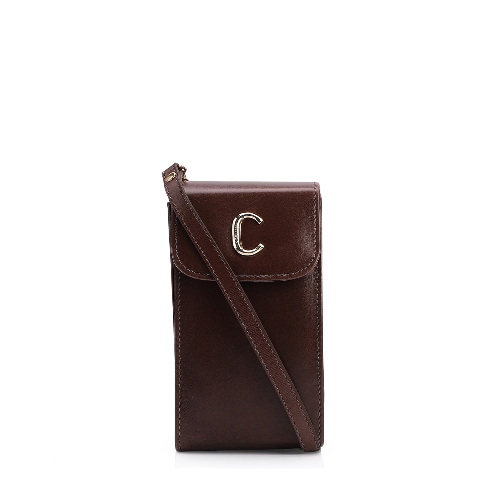 Bolsa Couro Marrom