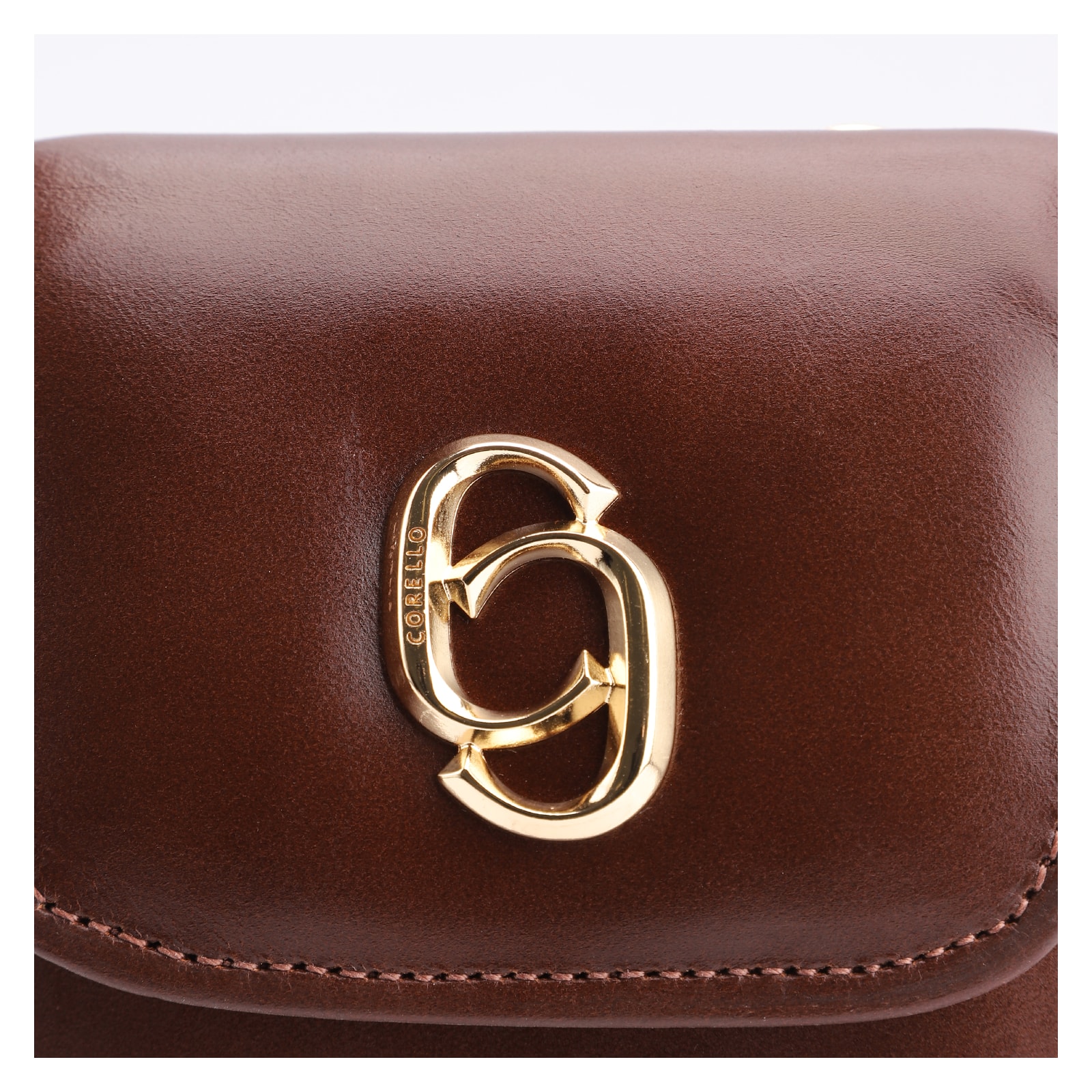 Bolsa Couro Marrom