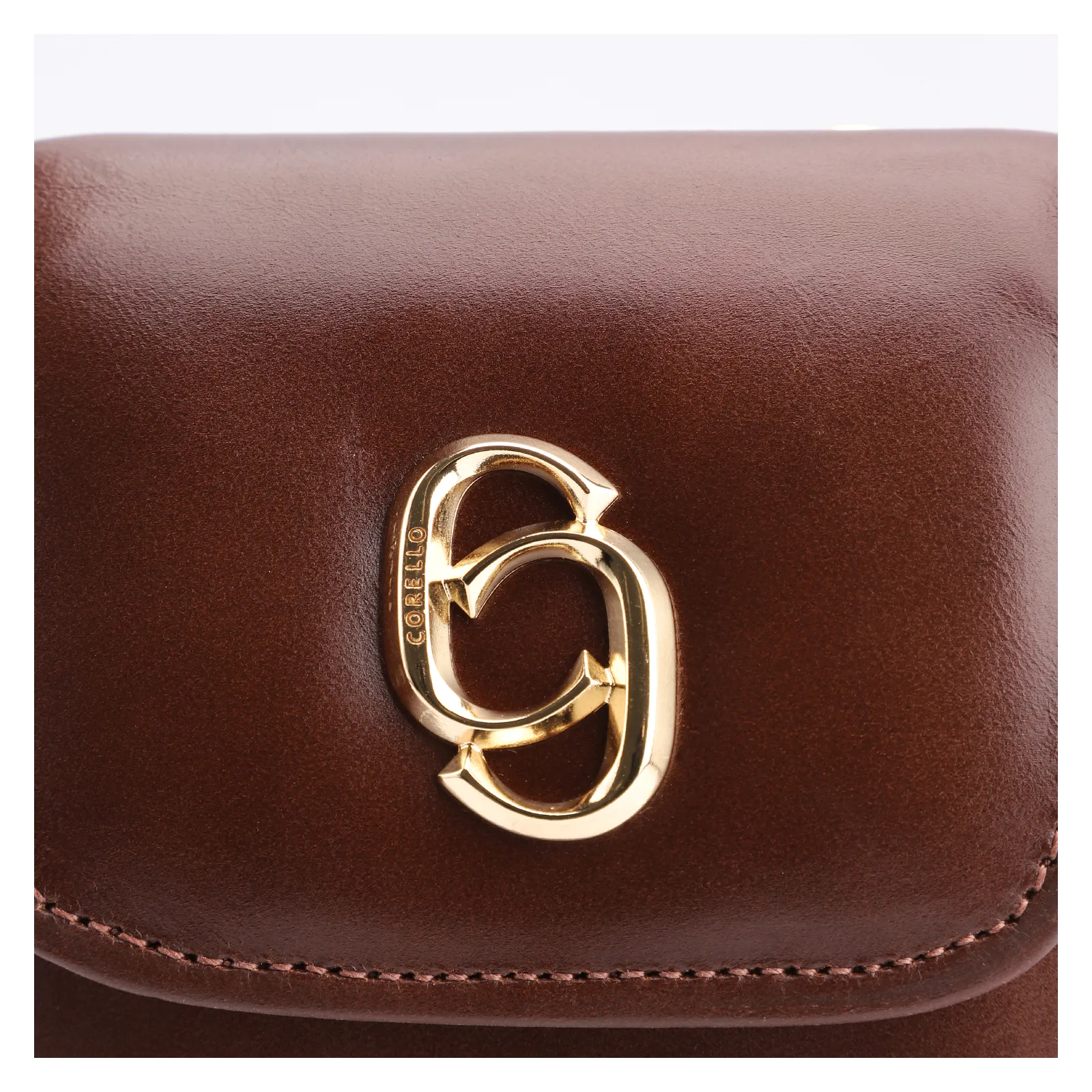 Bolsa Couro Marrom