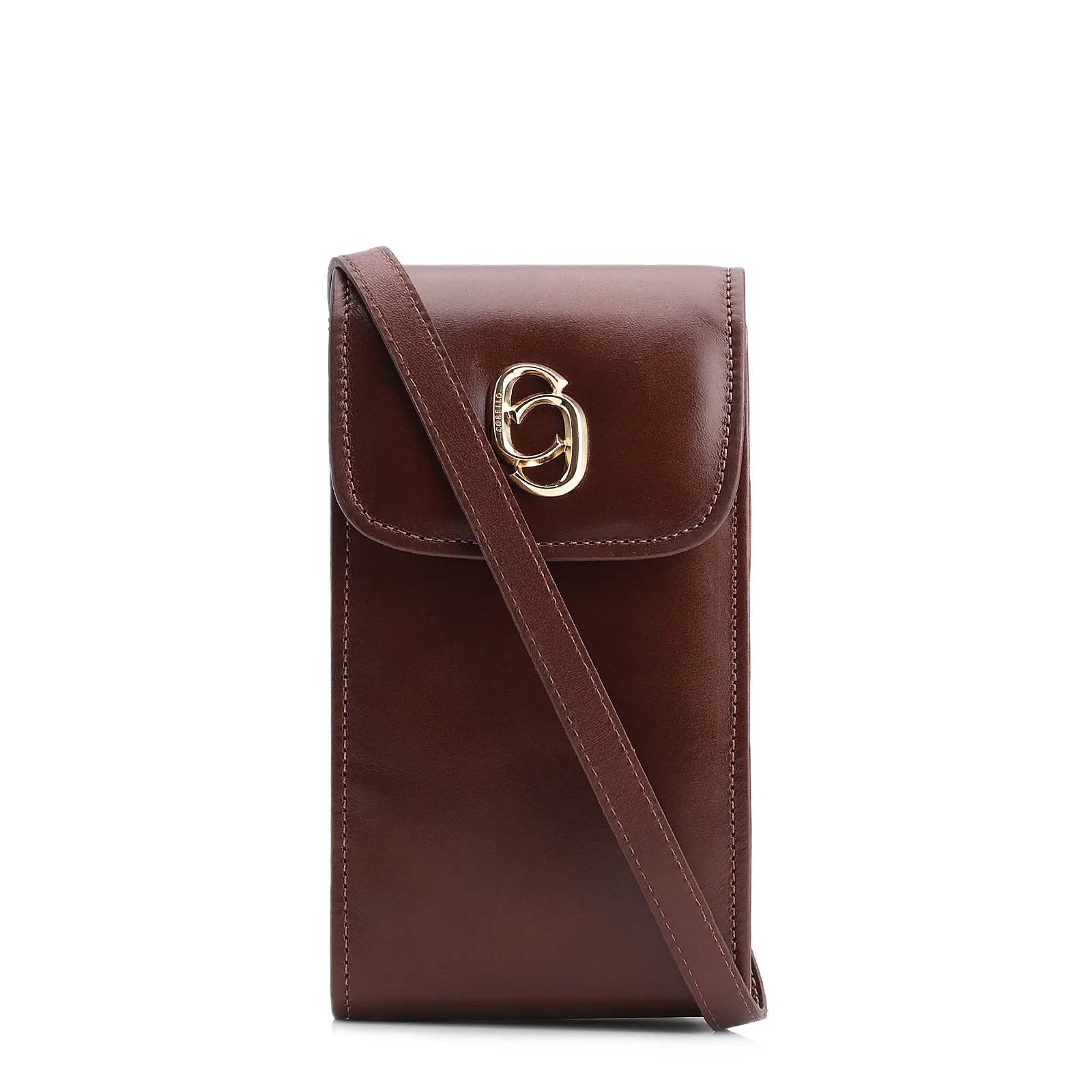 Bolsa Couro Marrom