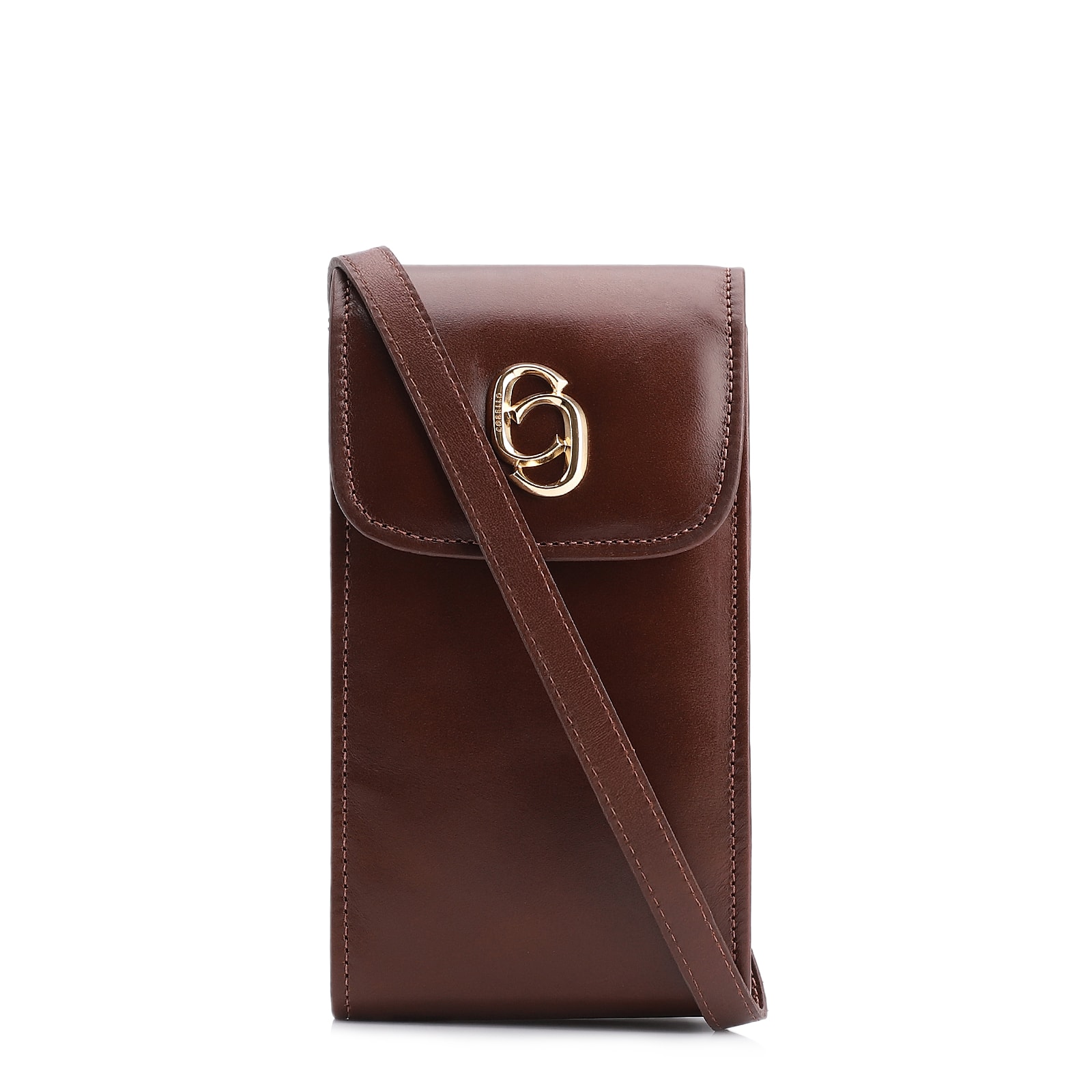 Bolsa Couro Marrom