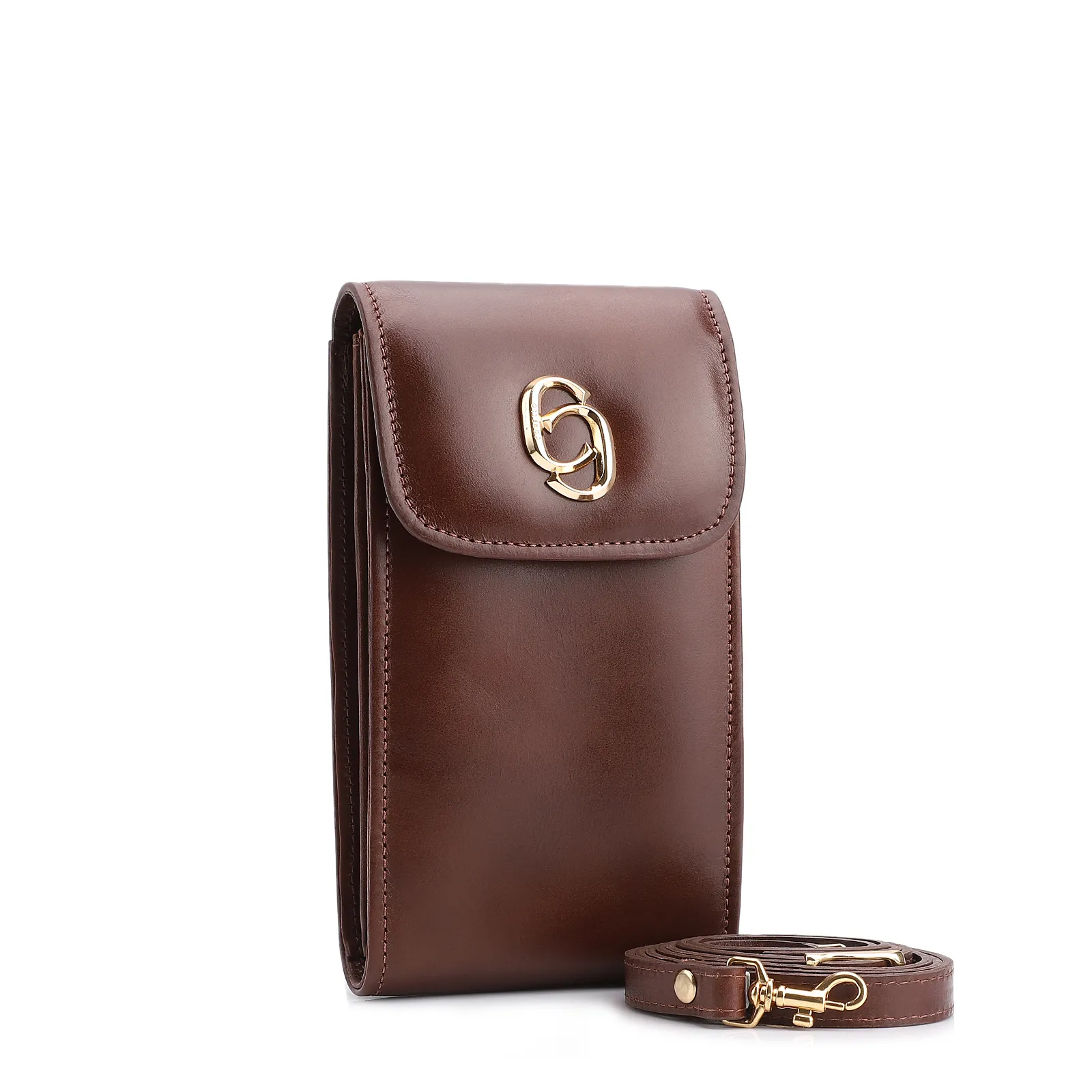 Bolsa Couro Marrom