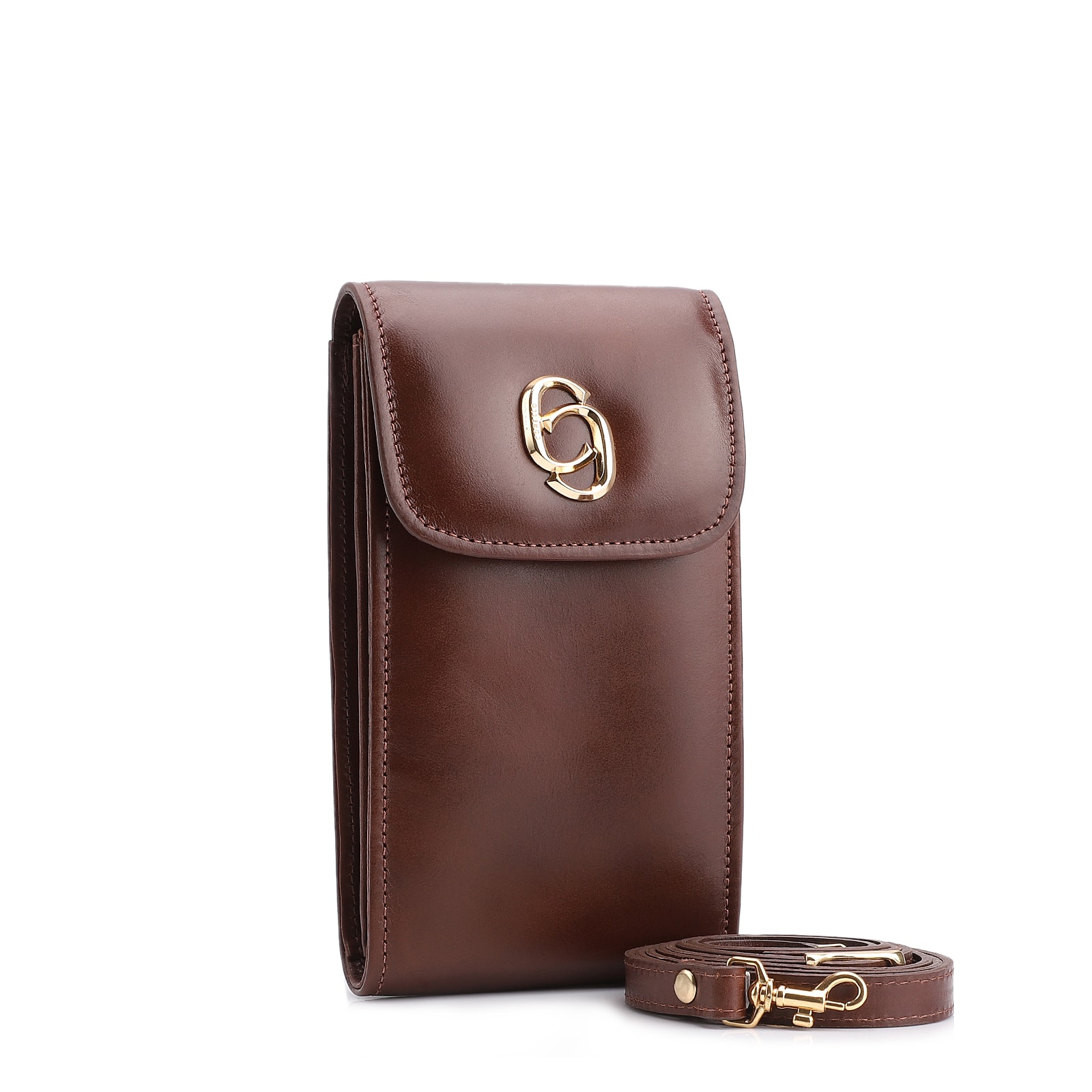 Bolsa Couro Marrom