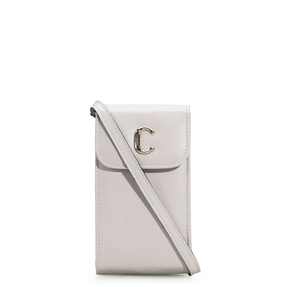 Bolsa Couro Off White