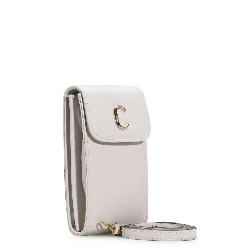 Bolsa Couro Off White - imagem 2