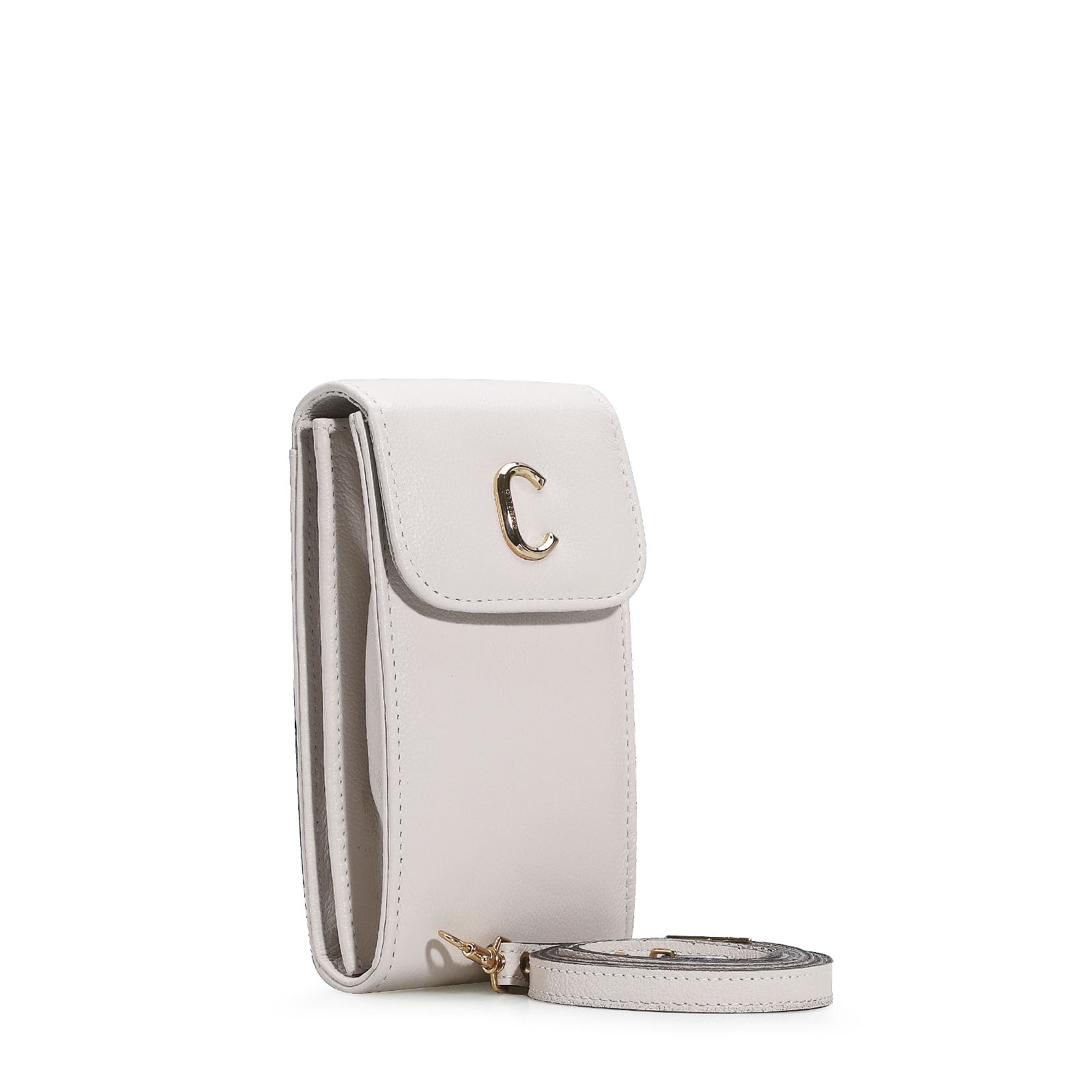 Bolsa Couro Off White