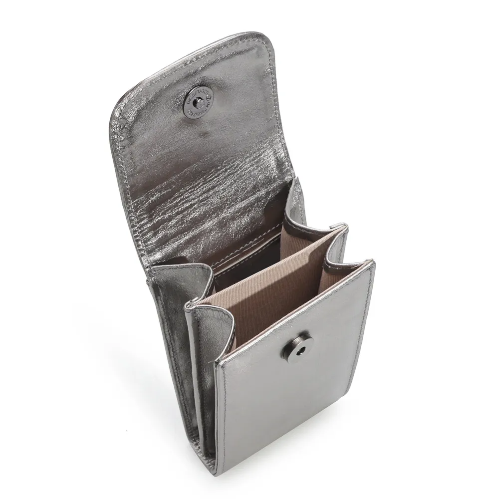 Bolsa Couro Prata - imagem 3