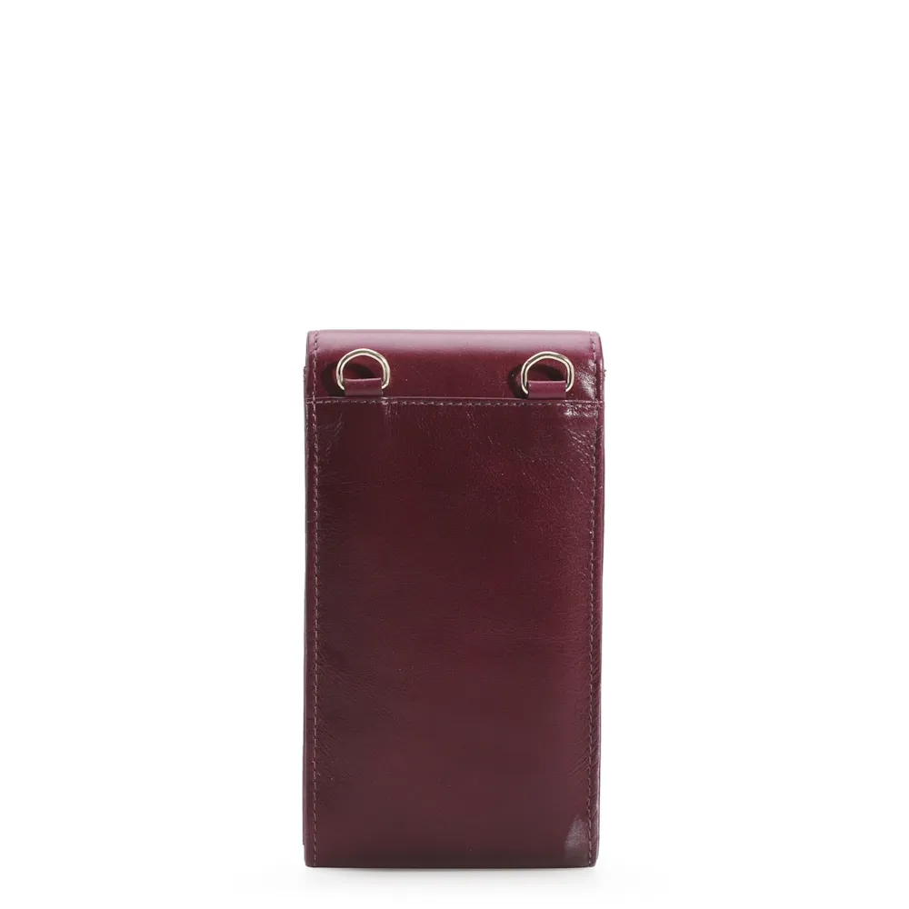 Bolsa Couro Vinho - imagem 4