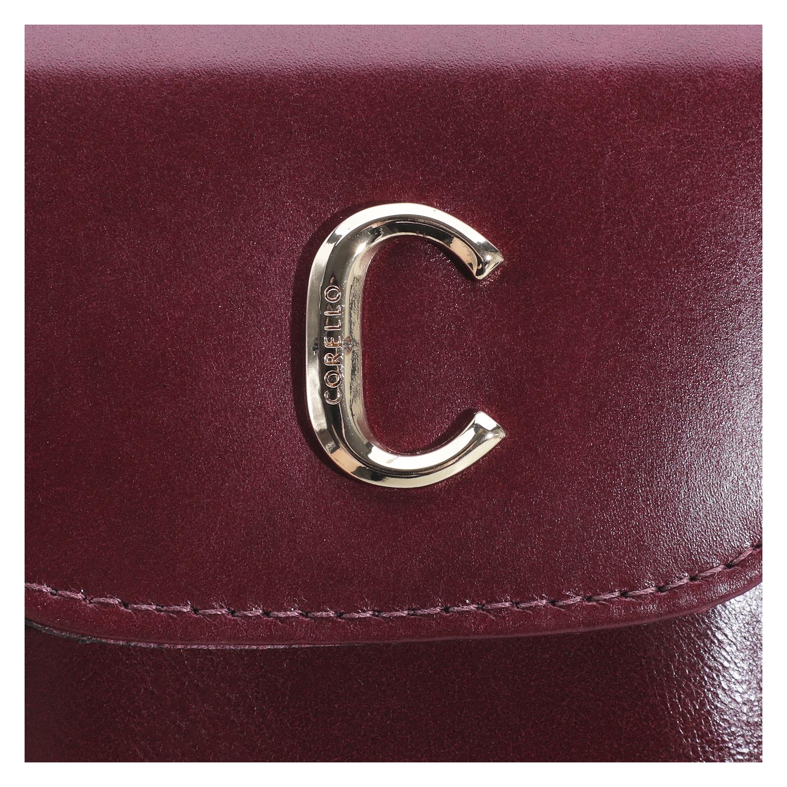 Bolsa Couro Vinho