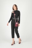 Bolsa Couro Vinho - imagem 7