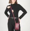 Bolsa Couro Vinho - imagem 2