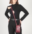 Bolsa Couro Vinho - imagem 2