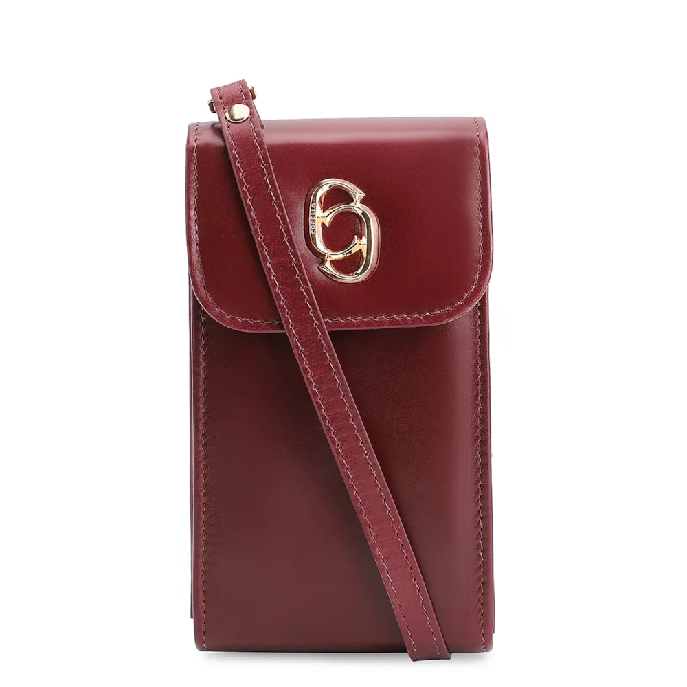 Bolsa Couro Vinho
