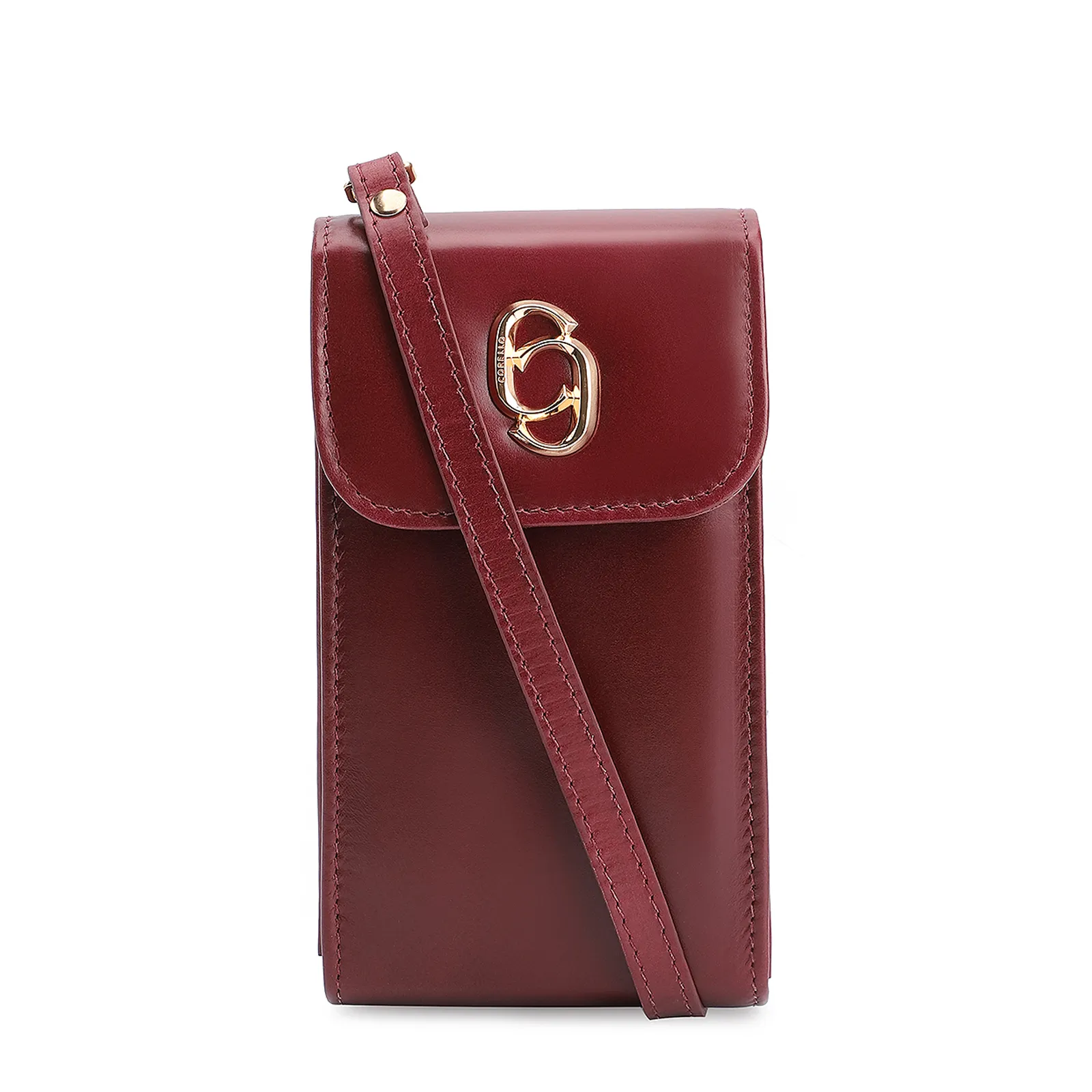 Bolsa Couro Vinho