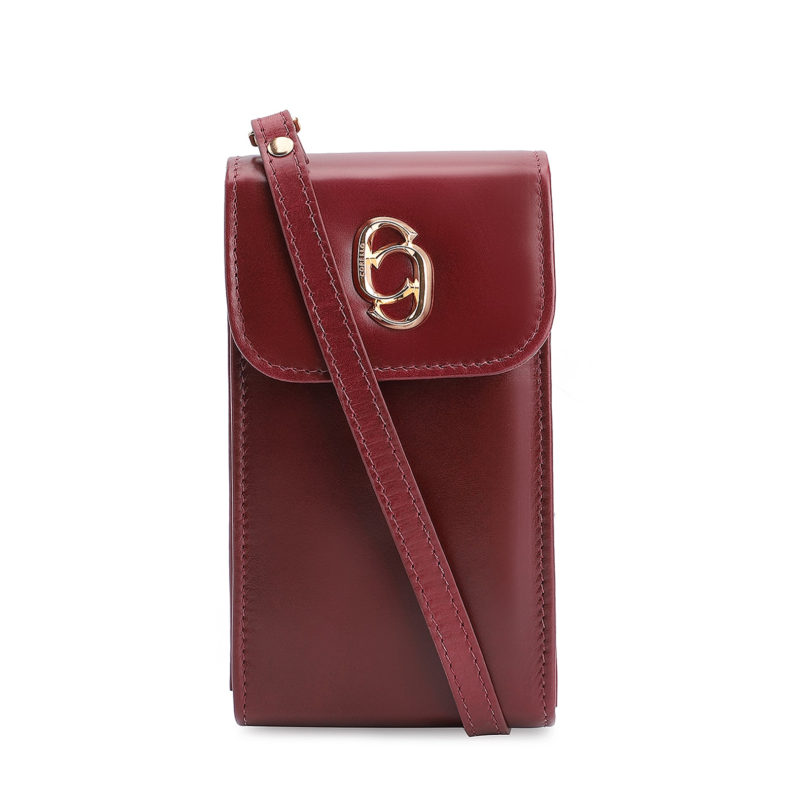 Bolsa Couro Vinho