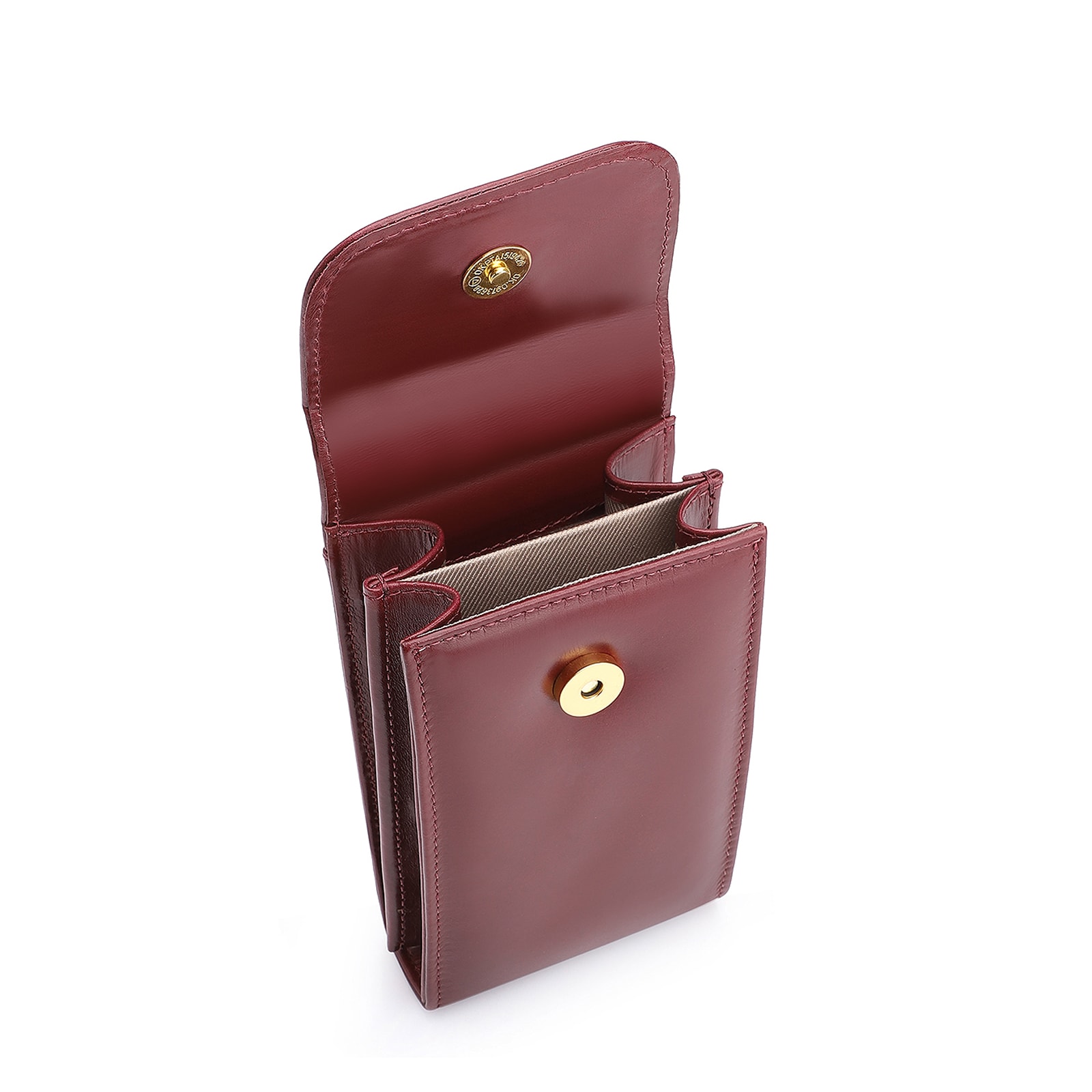 Bolsa Couro Vinho