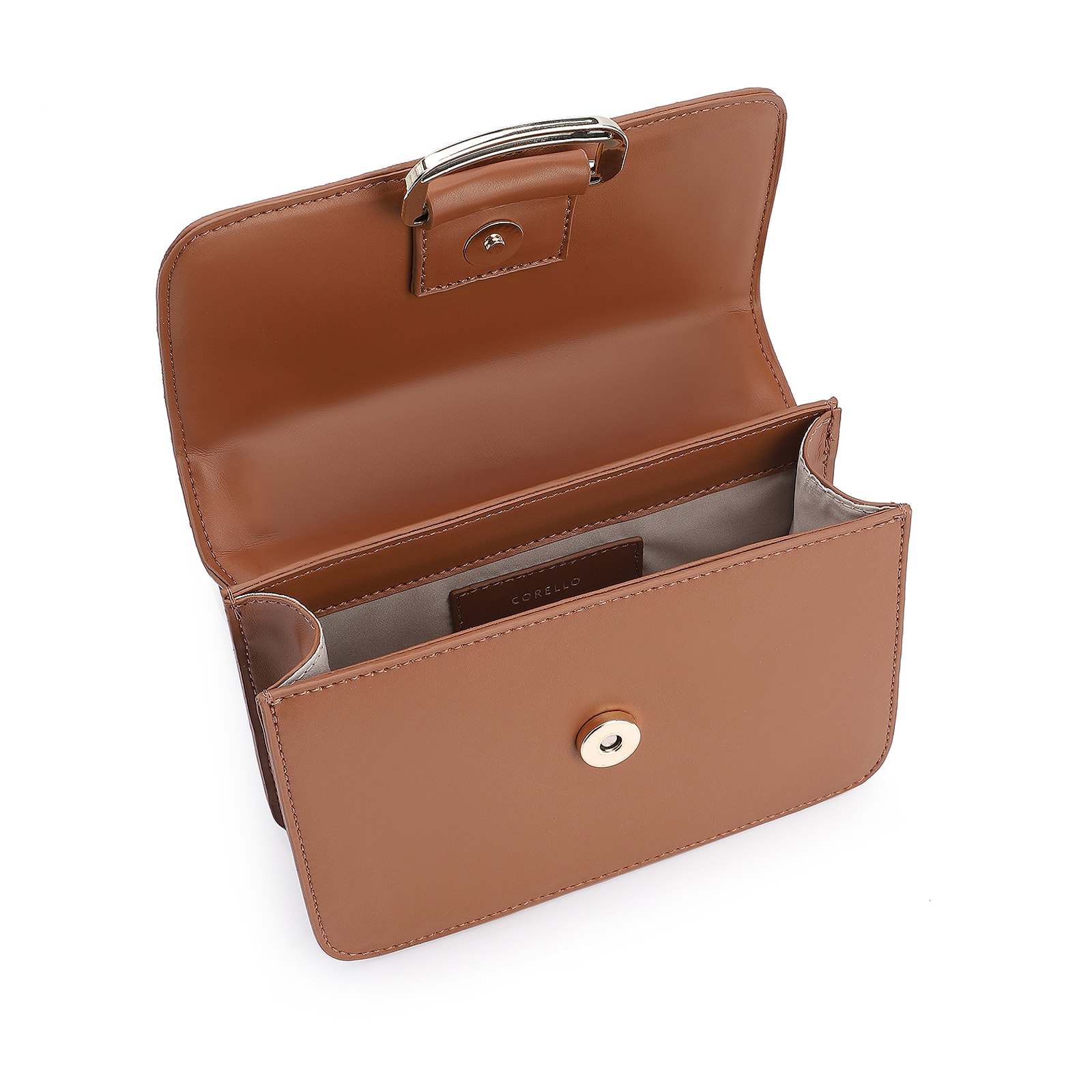 Bolsa De Mão Alt Marrom/Ráfia