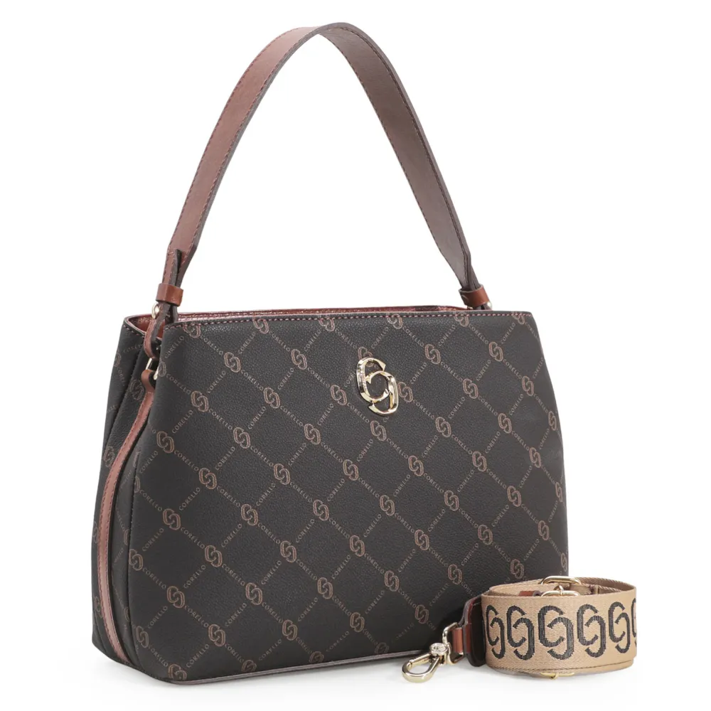 Bolsa De Mão Alt Monograma Marrom - imagem 3