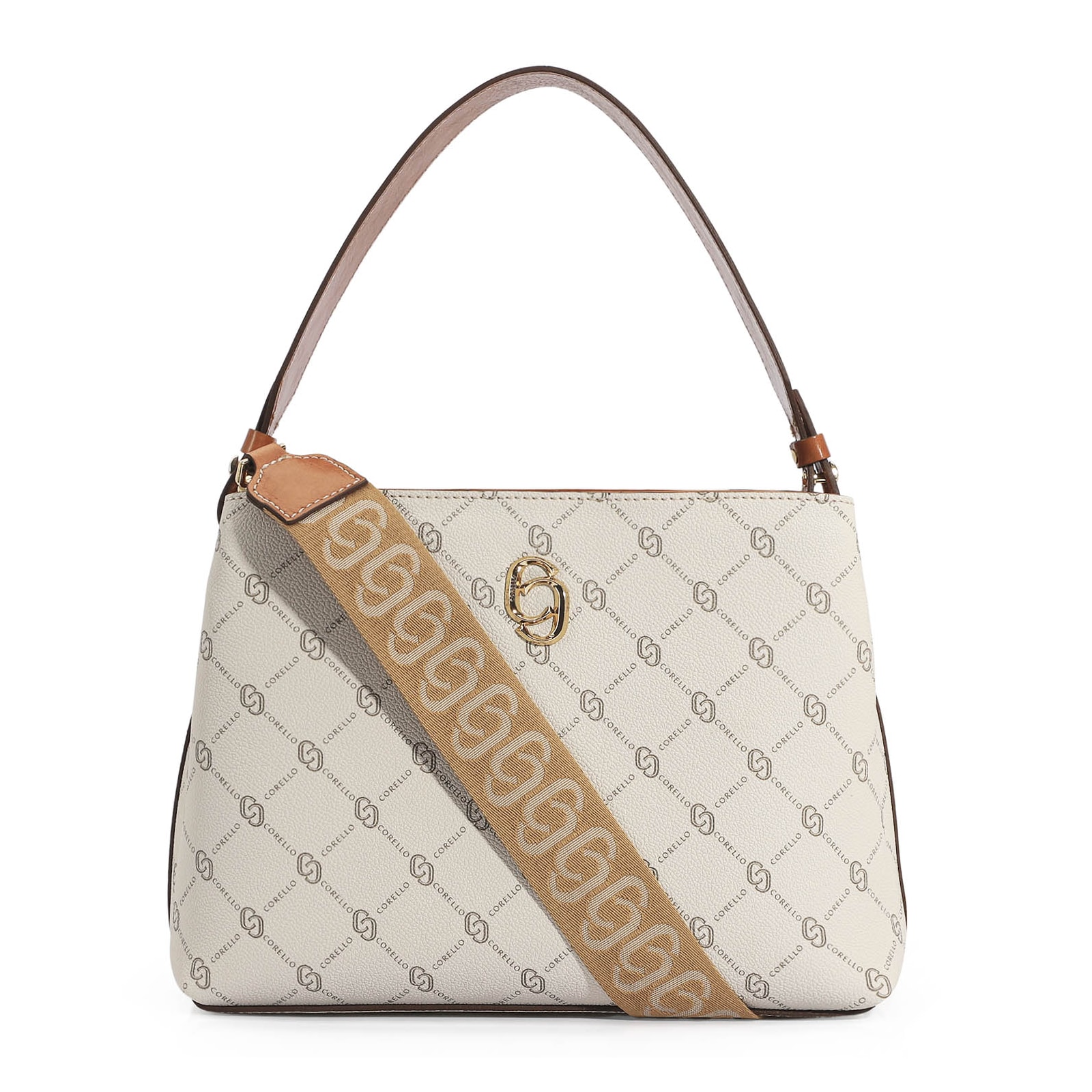 Bolsa De Mão Alt Monograma Off White