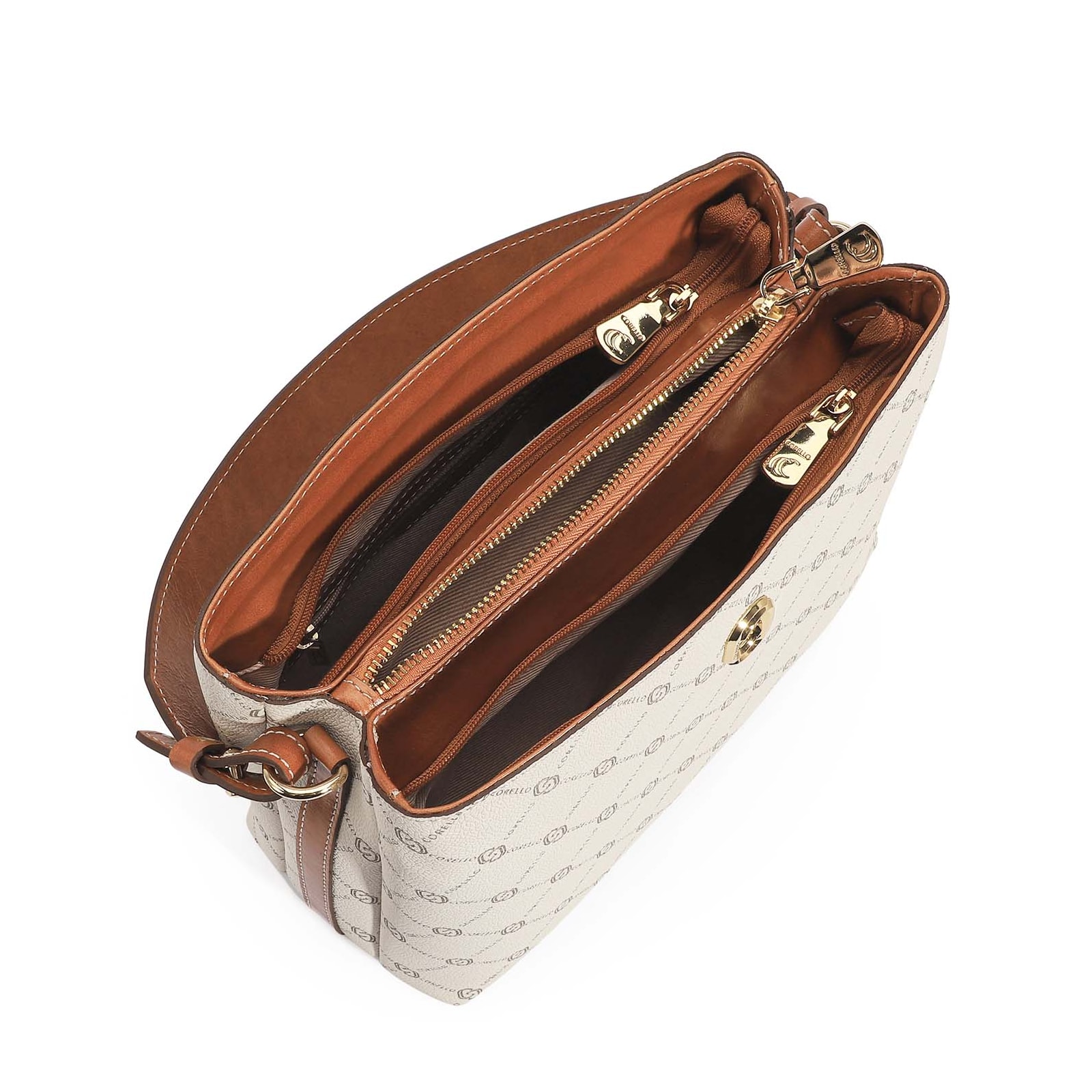 Bolsa De Mão Alt Monograma Off White