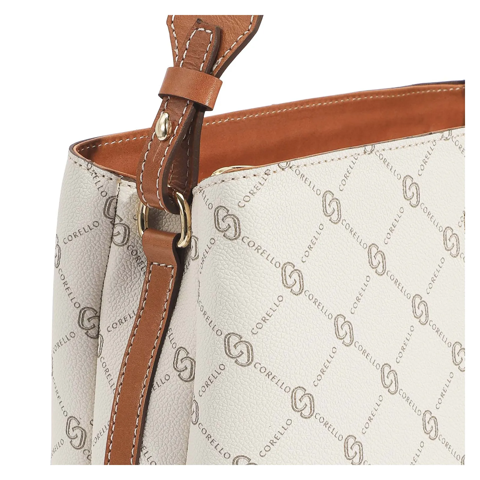 Bolsa De Mão Alt Monograma Off White