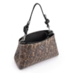Bolsa De Mão Alt Onça/Couro Preto - imagem 4