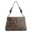 Bolsa De Mão Alt Onça/Couro Preto - imagem 1